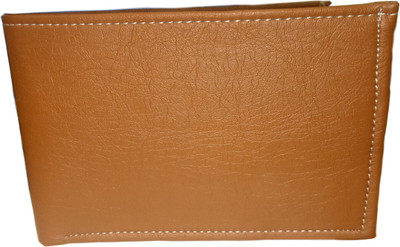 

STYLEZONNE Men Khaki Artificial Leather Wallet(3 Card Slots)