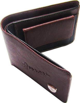 

Poland Boys Brown Artificial Leather Wallet(5 Card Slots)