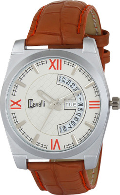 

Cavalli CW 519 Exclusive Day And Date White Day & Date Watch - For Men