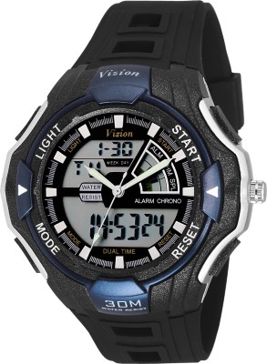 Vizion 8006016AD-3 Dual Time Alarm Watch Watch  - For Men   Watches  (Vizion)