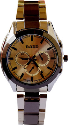 

RADD (TM) New Official Round Dial Stylish-Party Wear Analog Watch - For Men & Women