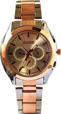 

RADD (TM) New Official Round Dial Stylish-Party Wear Analog Watch - For Men & Women