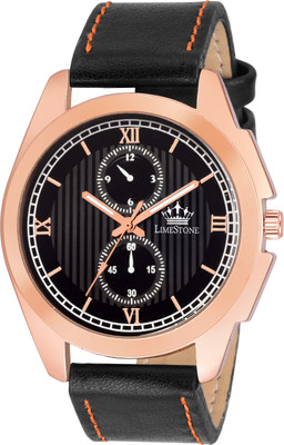 

LimeStone LS2714 RoseFinch Chronograph Pattern Analog Watch - For Men