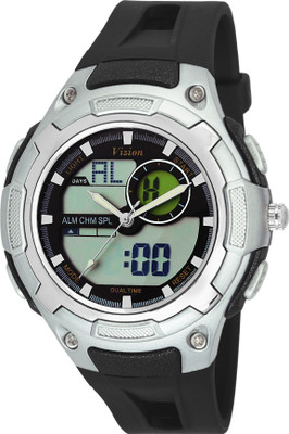 

Vizion 8009017AD-2 Dual Time Alarm Watch Watch - For Men