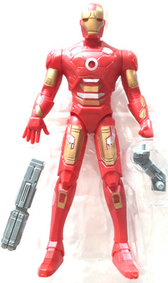 

Mohaak Gallery Iron Man Action Fdigure 7" Inches ( Avengers 2 Series Age Of Ultron )(Multicolor)