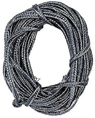 

GOELX Synthetic Thread Cords For Bracelets/Jewelry Making/Craftworks/Hangings/Apparel Laces And Borders - Grey