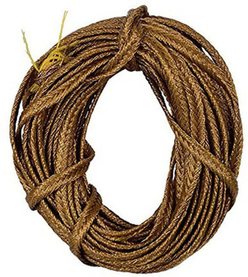 

GOELX Synthetic Thread Cords For Bracelets/Jewelry Making/Craftworks/Hangings/Apparel Laces And Borders - Golden