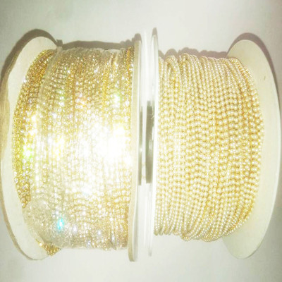 

Valuebuy Stone and Pearl lace combo pack each 5 meters