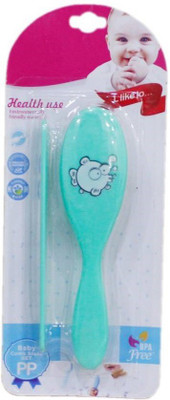 

GJE Newborn Baby Comb & Soft Brush Set(Green)