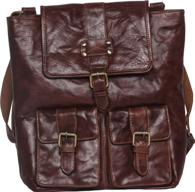 

Adamburk Crunchy and stylish 8 L Backpack(Tan)