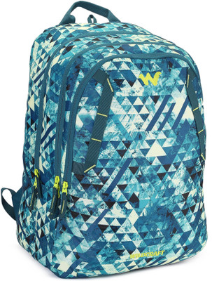 

Wildcraft WC 4 Geo Camo 38 L Backpack(Blue, White), Green