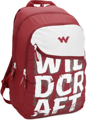 

Wildcraft WC 3 Wild 35 L Backpack(Maroon, White), Typo_rd
