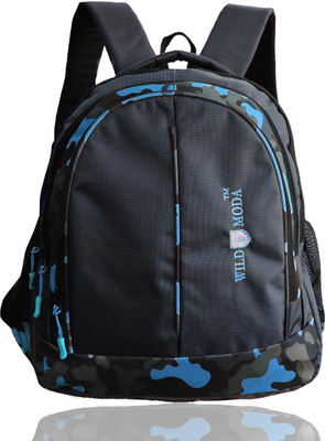 Wildmoda WMSB0083 30 L Backpack(Black), Blue