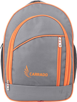 

CARRADO D- BP 110 25 L Laptop Backpack(Grey, Orange)