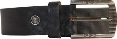 

Vondars Men Formal, Casual Black Genuine Leather Belt