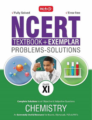National Council of Education Research and Training Text Book +Exemplar Problems- Solutions Chemistry Class 11(English, Paperback, unknown)