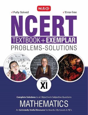 Ncert Text Book+Exemplar Problems-Solutions Mathematics Class 11(English, Paperback, unknown)