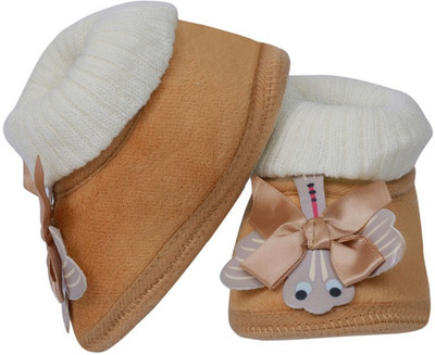 

Visach Booties(Toe to Heel Length - 7 cm Beige)