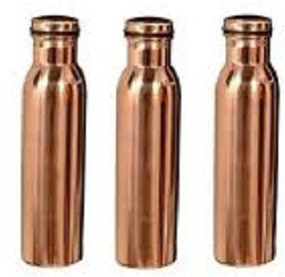 IRIS Copper bottle 1000 ml Bottle(Pack of 3, Brown, Copper)