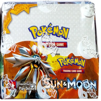 

Switch Control Pokemon cards Sun & Moon Booster Box(Multicolor)