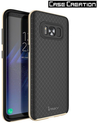 Case Creation Back Cover for Samsung Galaxy Note 8 2017(iPaky Hybrid Gold, Dual Protection, Rubber, Plastic, Silicon, Metal) Flipkart