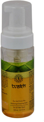 

Tvakh Soy and Green Tea Hydrating Cleansing Foam(100 ml)