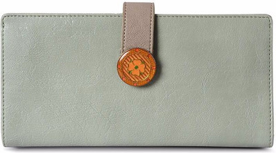 

Baggit Casual Grey, Green Clutch, Green;grey