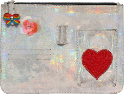 

MONOKROME NEW YORK Casual Grey Clutch