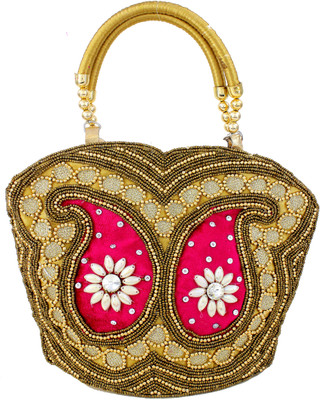 

UTKARS FASHION Casual Pink Clutch