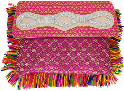 

Bagaholics Casual Pink Clutch
