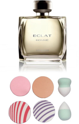 

Oriflame Sweden Eclat Homme Eau de Toilette (30173) 75ml With Sponge(Set of 7)