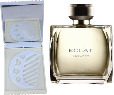 

Oriflame Sweden Eclat Homme Eau de Toilette 75ml (30173) With Comb & Mirror Set(Set of 3)