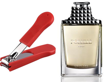 

Oriflame Sweden Possess Man Eau de Toilette 75ml (31825) With Nail Cutter(Set of 2)