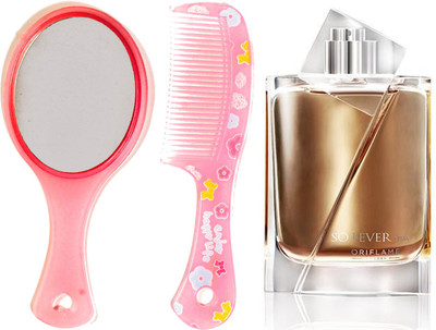 

Oriflame Sweden So Fever Him Eau de Toilette 75ml (31074) With Mirror & Comb Set(Set of 3)