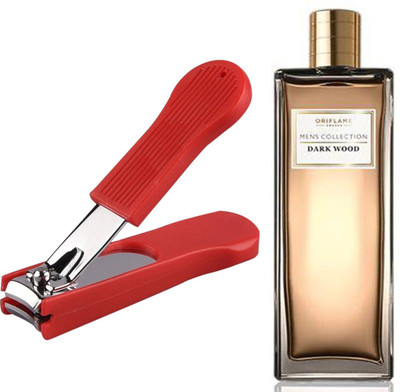 

Oriflame Sweden Men's Collection Dark Wood Eau de Toilette 75ml (30059) With Nail Cutter(Set of 2)