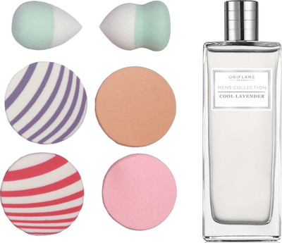 

Oriflame Sweden Cool Lavender Eau de Toilette 75ml (33349) With Puff Sponge(Set of 7)