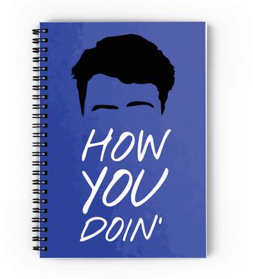 epheriwala Notebook A5 Notebook Unruled 160 Pages(Blue)