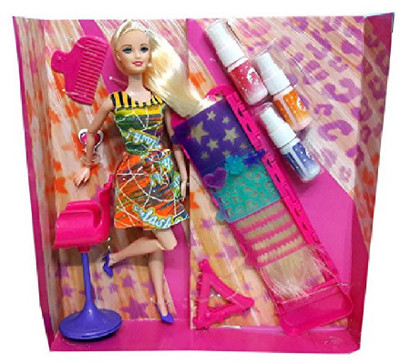 

Charlies Toy Factory Bettina Color Design Hair Latest Toy(Multicolor)