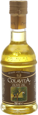 

Colavita 100% Authentic Italian Naturally Pure Olive Oil Glass Bottle(250 ml)