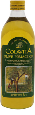 

Colavita 100% Authentic Italian Pomace Olive Oil Glass Bottle(1 L)