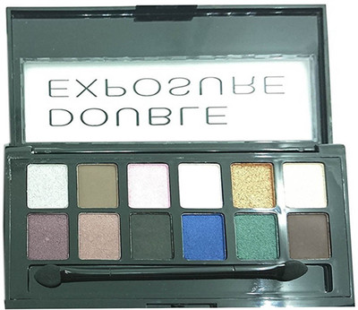 

KASCN ORIGINAL HIGH QUALITY SIVANNA COLORS EYESHADOW DOUBLE EXPOSURE PALETTE IN MULTI SHADES FOR ALL SKIN TONE (HF-350/02) 12 g(MULTICOLOR)