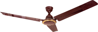 

Four Star FAMILAR DLX 2 3 Blade Ceiling Fan(BROWN, Pack of 1)