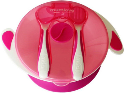 

GJE Mumlove bowlset - PLASTIC(Pink)