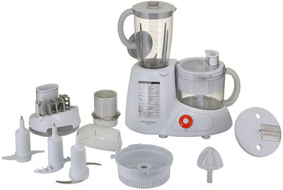

Black & Decker FX1000 1000-Watt Smart Chef Food Processor 1000 W Food Processor(White)