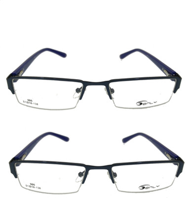 

Only Half Rim Rectangle Frame(51 mm
