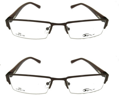 

Only Half Rim Rectangle Frame(51 mm