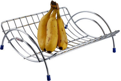 

SARANGWARE Unique Fruit Basket Stainless Steel Fruit & Vegetable Basket(Silver)