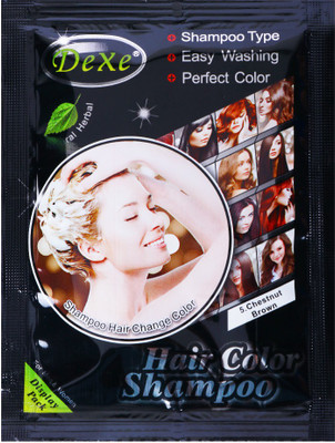 

Dexe Hair Color Shampoo Hair Color(Chestbut Brown)