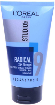 

L'Oreal Paris Studio Line 9 Radical 24h Fibre Gel, Extreme Hold - 150ml Gel(150 ml)