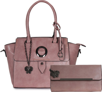 

Butterflies Hand-held Bag(Pink)